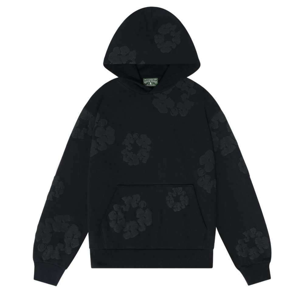 Denim Tears Mono Cotton Wreath Hoodie